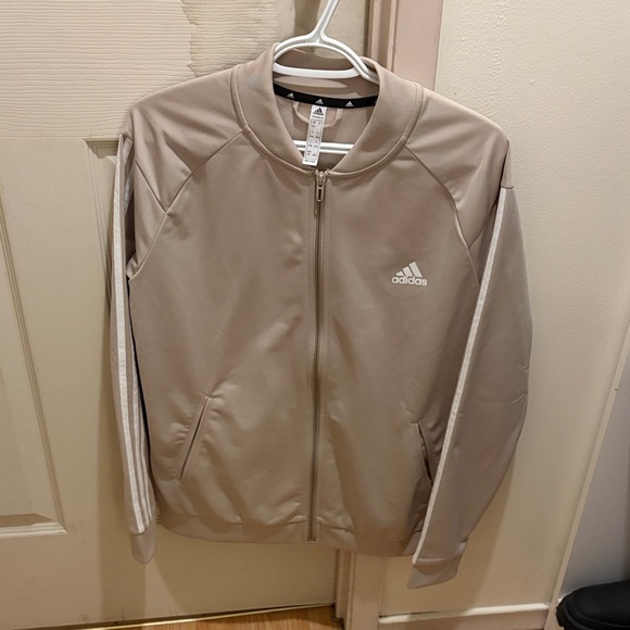 Adidas Light Tan Track Jacket - Picture 5 of 6